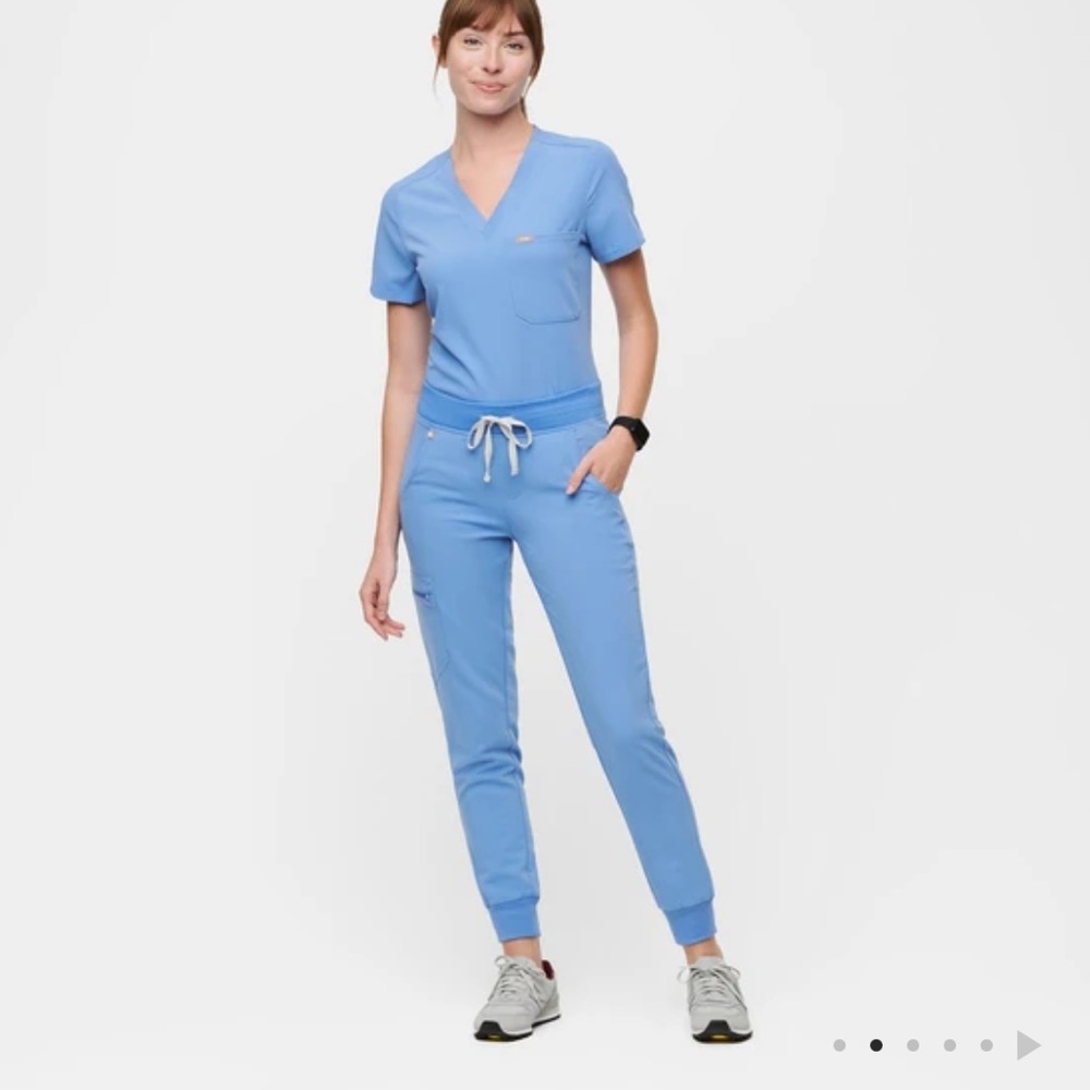 Figs Zamora Joggers - Ciel Blue